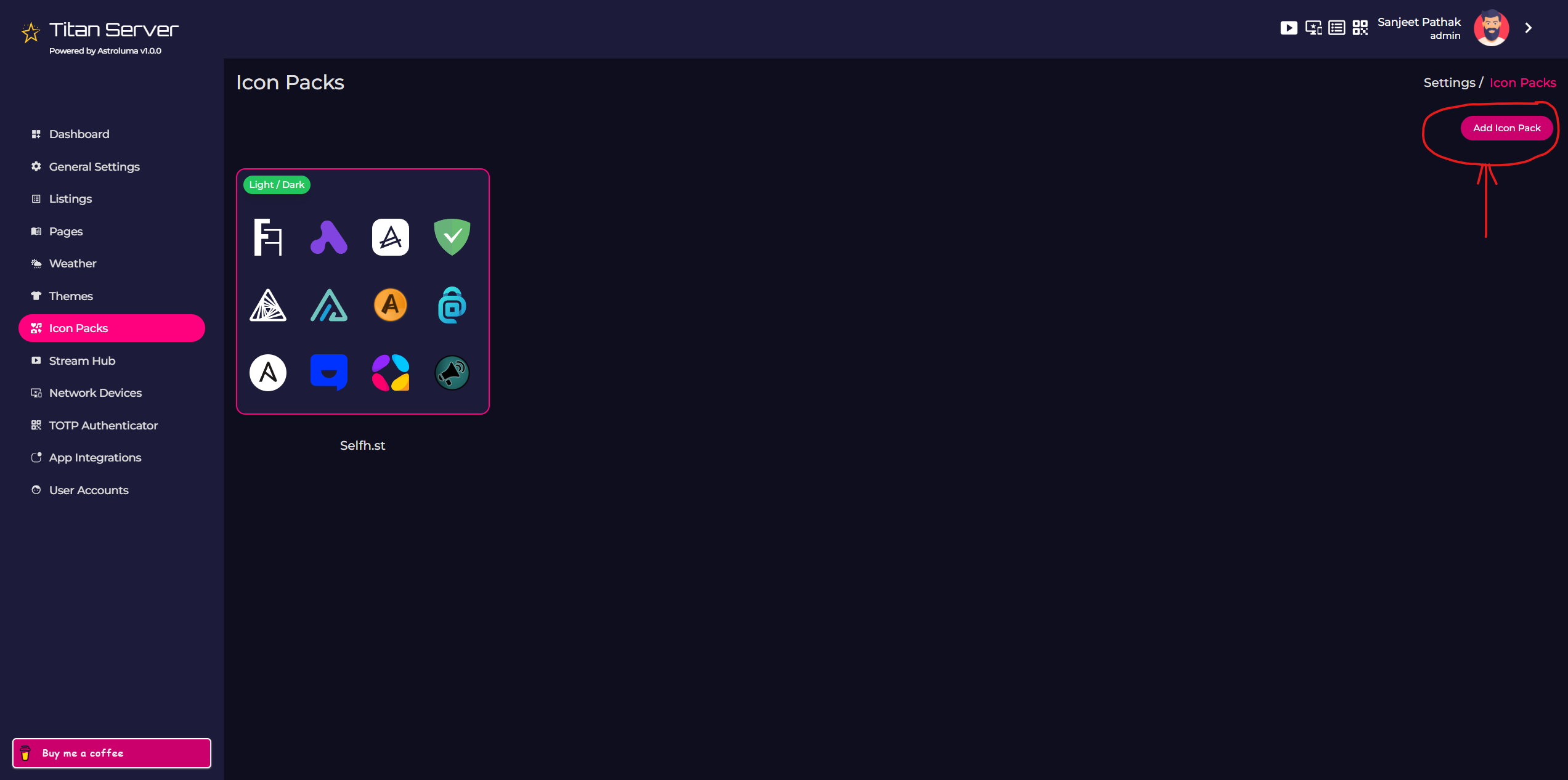 Icon Packs List